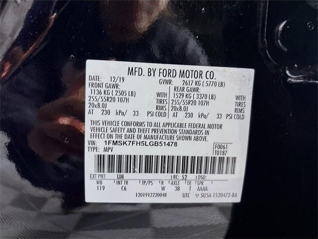 2020 Ford Explorer Vehicle Photo in Puyallup, WA 98371