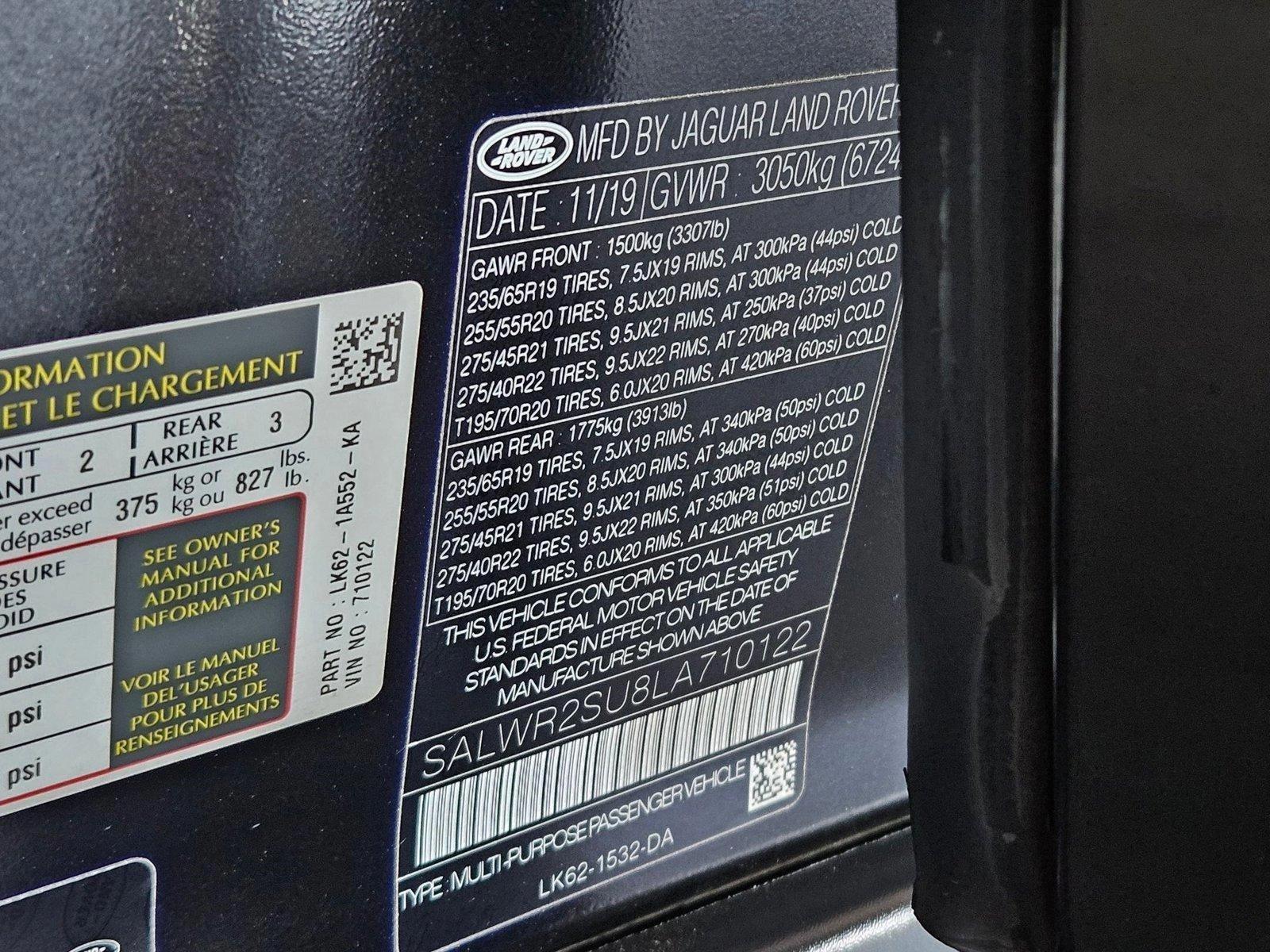2020 Land Rover Range Rover Sport Vehicle Photo in Henderson, NV 89014