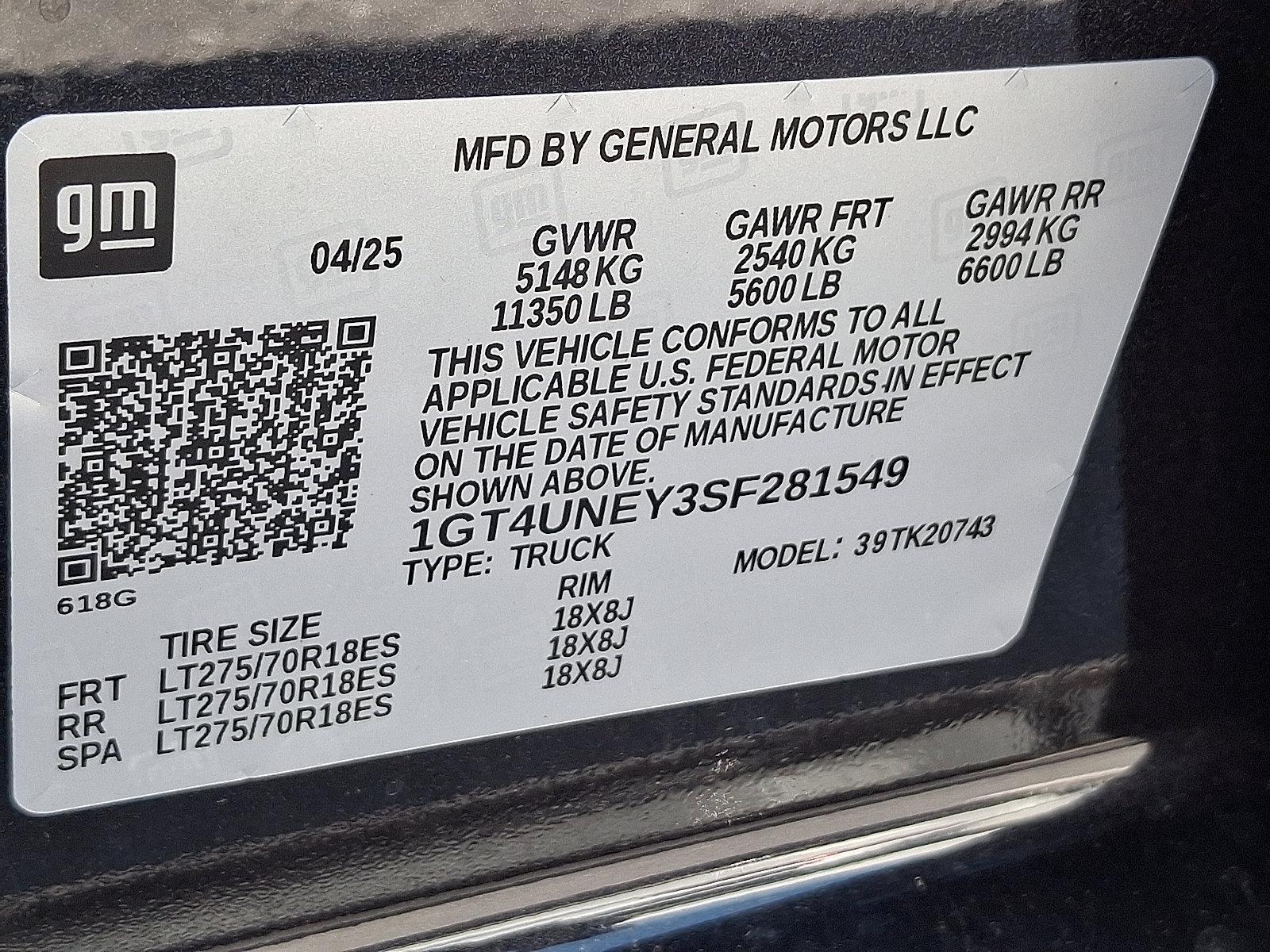2025 GMC Sierra 2500 HD Vehicle Photo in HARRISBURG, PA 17111-1033