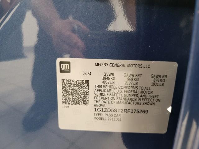 2024 Chevrolet Malibu Vehicle Photo in MANITOWOC, WI 54220-5838