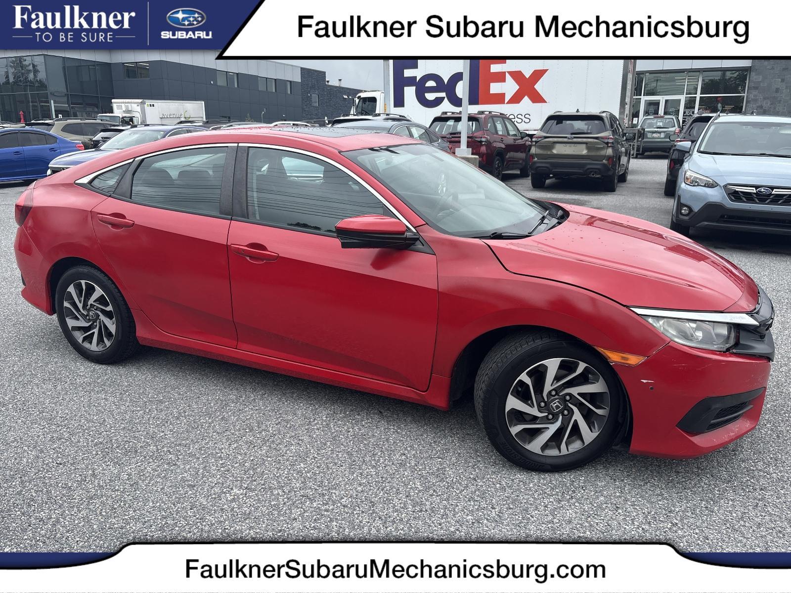 2016 Honda Civic Sedan Vehicle Photo in Mechanicsburg, PA 17050