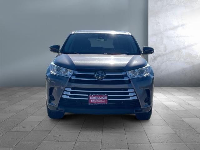 Used 2019 Toyota Highlander LE with VIN 5TDBZRFH0KS977493 for sale in Iowa City, IA