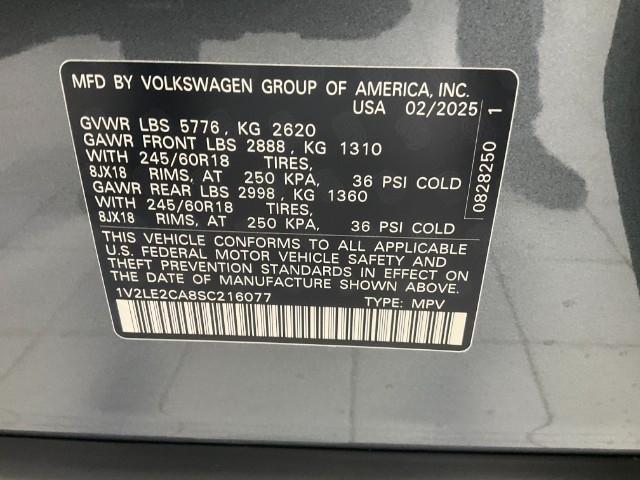 2025 Volkswagen Atlas Cross Sport Vehicle Photo in Oshkosh, WI 54904