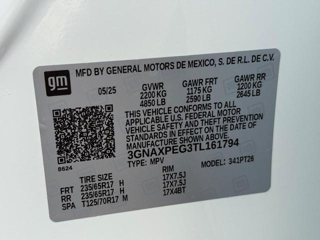 2026 Chevrolet Equinox Vehicle Photo in COLUMBIA, MO 65203-3903