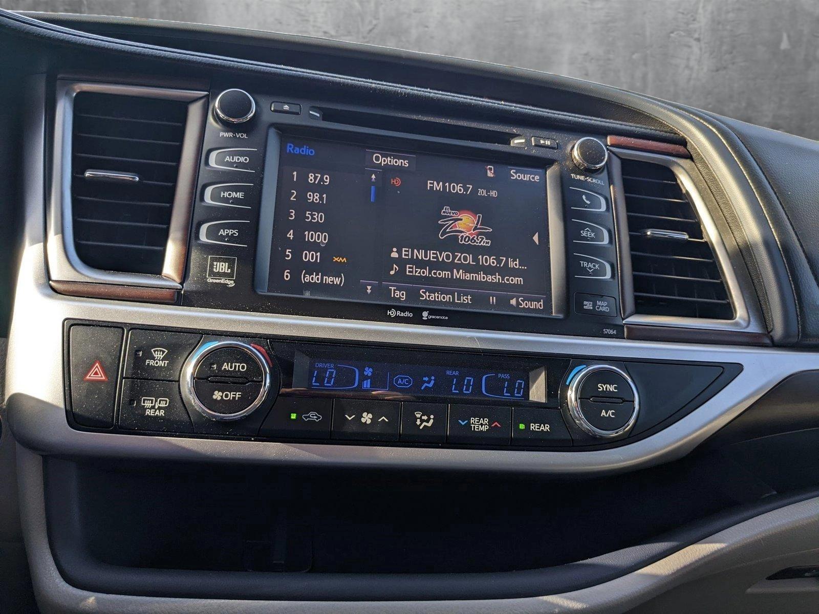 2015 Toyota Highlander Hybrid Vehicle Photo in Davie, FL 33331