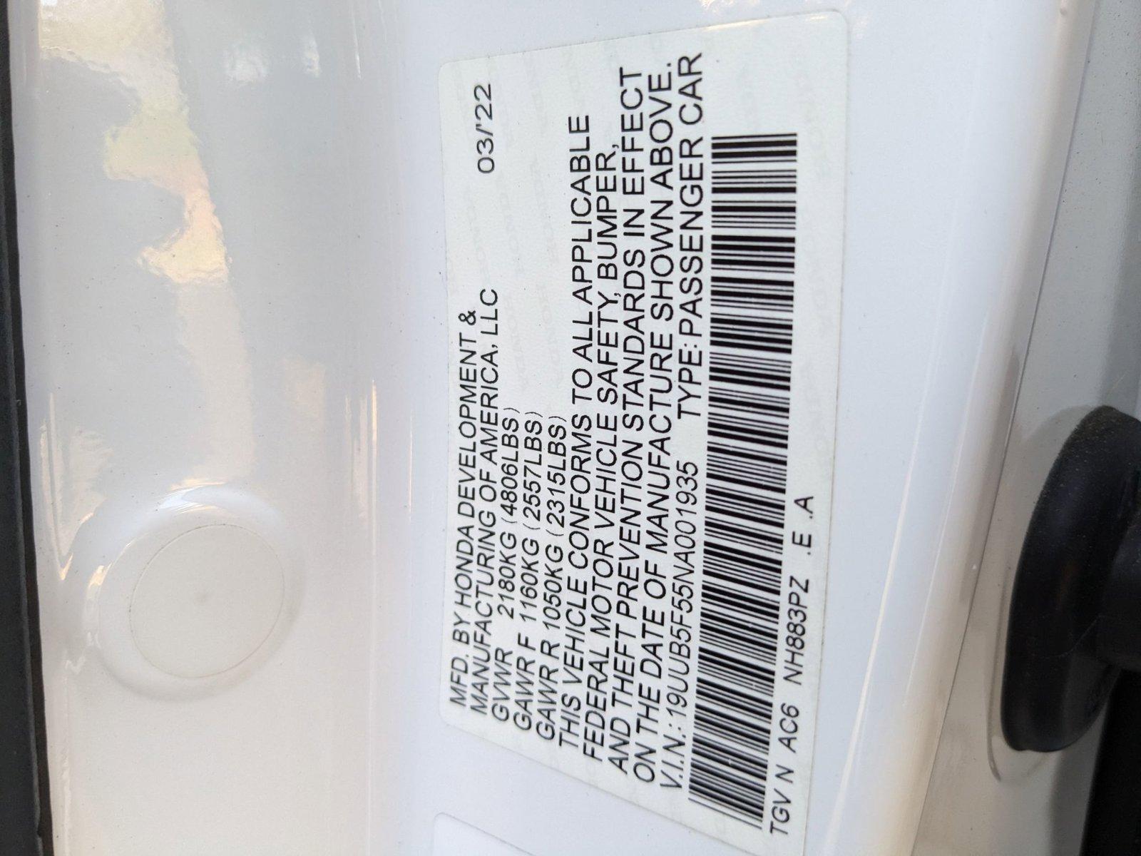 2022 Acura TLX Vehicle Photo in Sanford, FL 32771