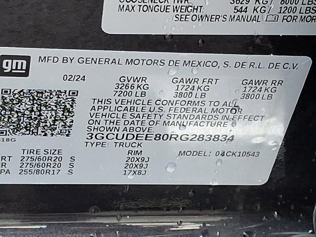 2024 Chevrolet Silverado 1500 Vehicle Photo in TREVOSE, PA 19053-4984