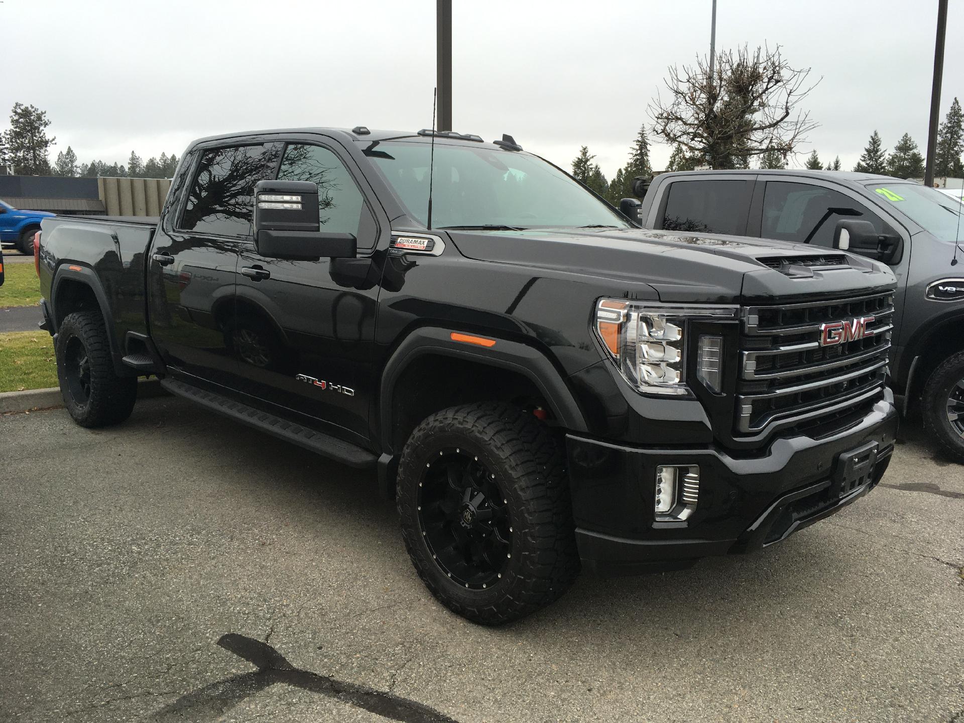 Used 2022 GMC Sierra 3500HD AT4 with VIN 1GT49VEY9NF255883 for sale in Coeur D'alene, ID