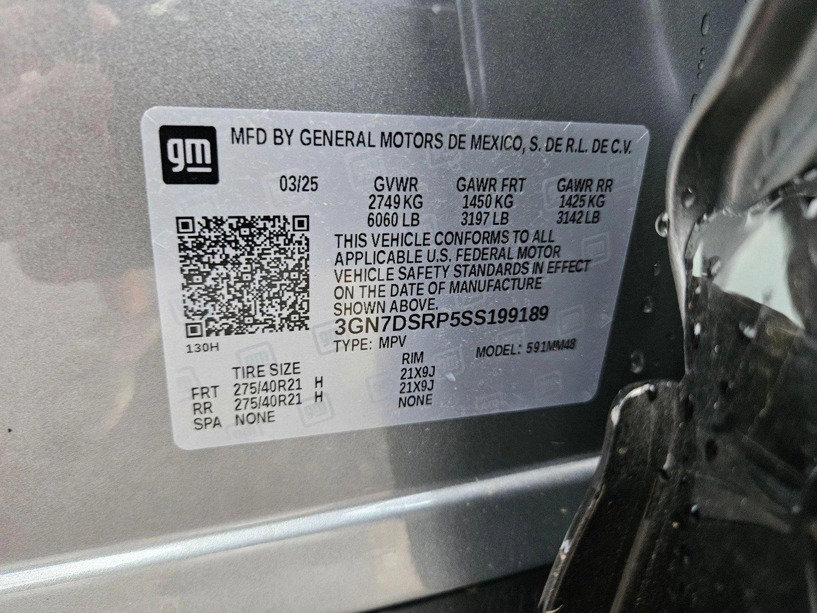 2025 Chevrolet Equinox EV Vehicle Photo in AUSTIN, TX 78759-4154