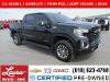 Certified 2021 GMC Sierra 1500 AT4 with VIN 1GTU9EET2MZ324737 for sale in Collinsville, IL