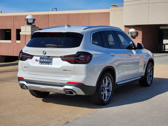 2022 BMW X3 sDrive30i Vehicle Photo in PLANO, TX 75024