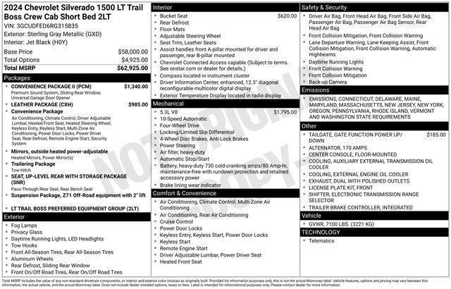2024 Chevrolet Silverado 1500 Vehicle Photo in DANBURY, CT 06810-5034