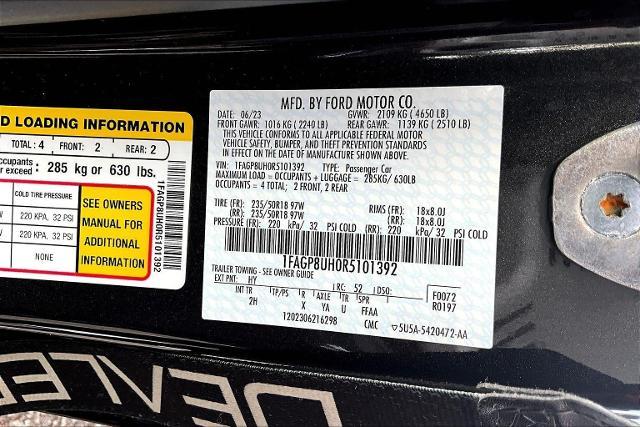 2024 Ford Mustang Vehicle Photo in Tulsa, OK 74145