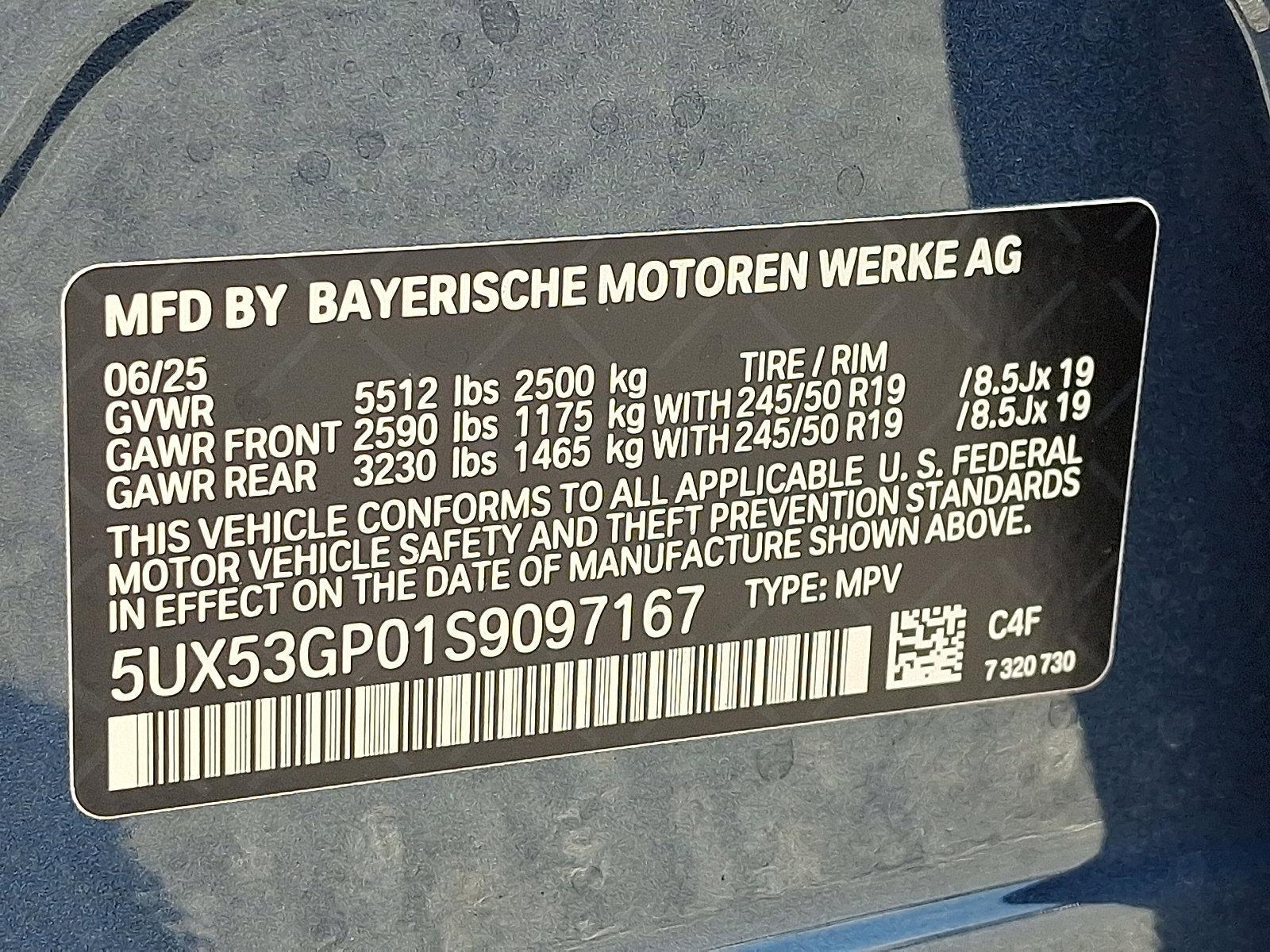 2025 BMW X3 30 xDrive Vehicle Photo in Lancaster, PA 17601