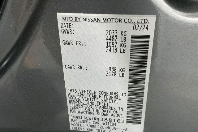 2024 Nissan Altima Vehicle Photo in Lees Summit, MO 64086