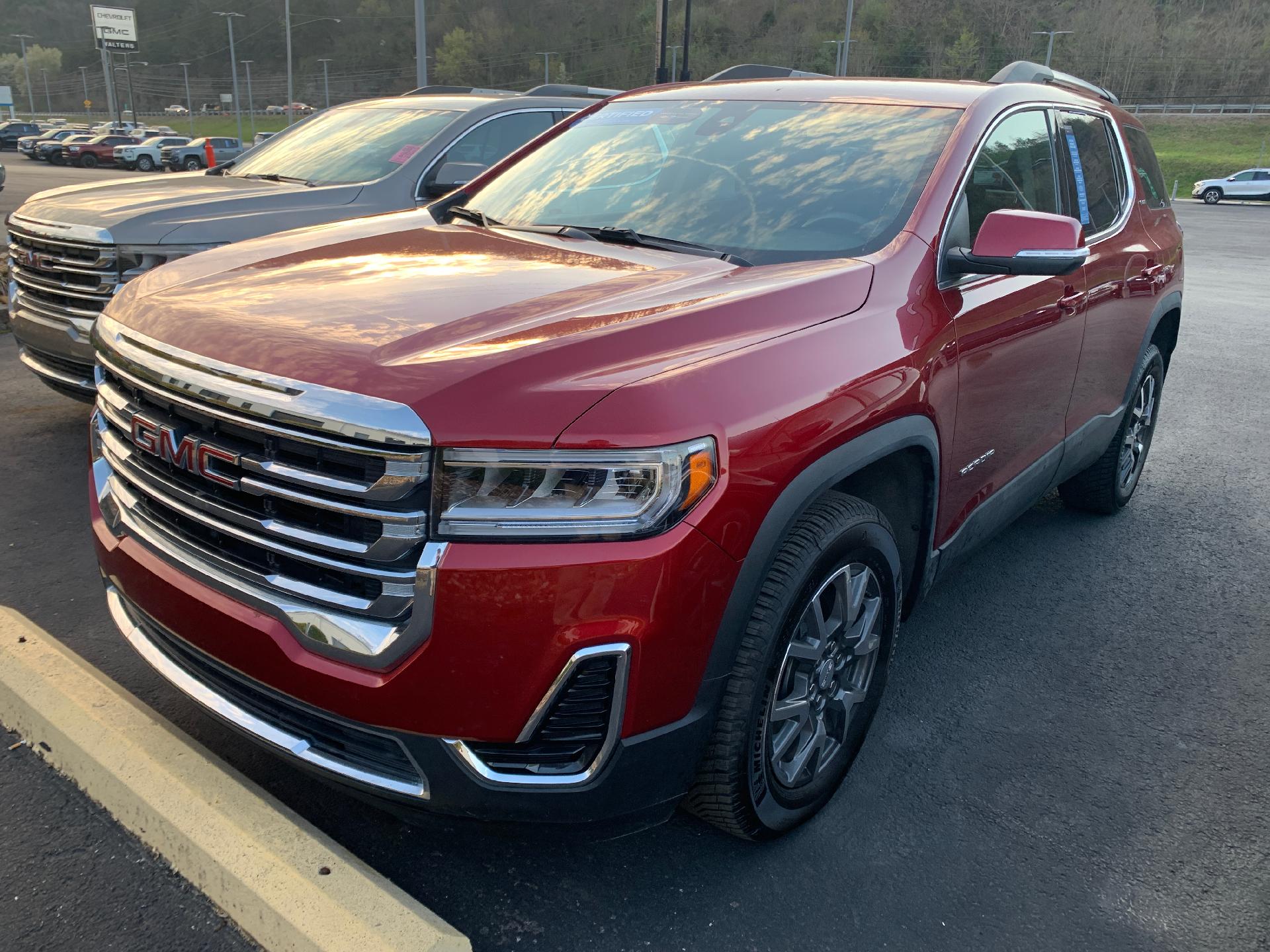 Certified 2023 GMC Acadia SLE with VIN 1GKKNRL40PZ255660 for sale in Pikeville, KY
