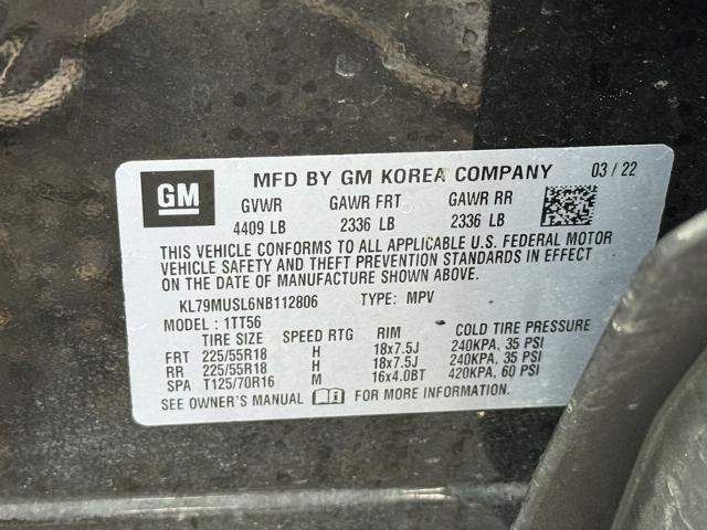 2022 Chevrolet Trailblazer Vehicle Photo in MIDDLETON, WI 53562-1492