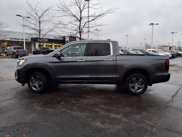 Used 2021 Honda Ridgeline RTL-E with VIN 5FPYK3F75MB018611 for sale in Avon, OH