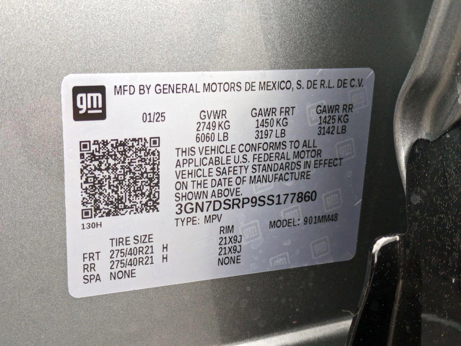 2025 Chevrolet Equinox EV Vehicle Photo in ORLANDO, FL 32812-3021