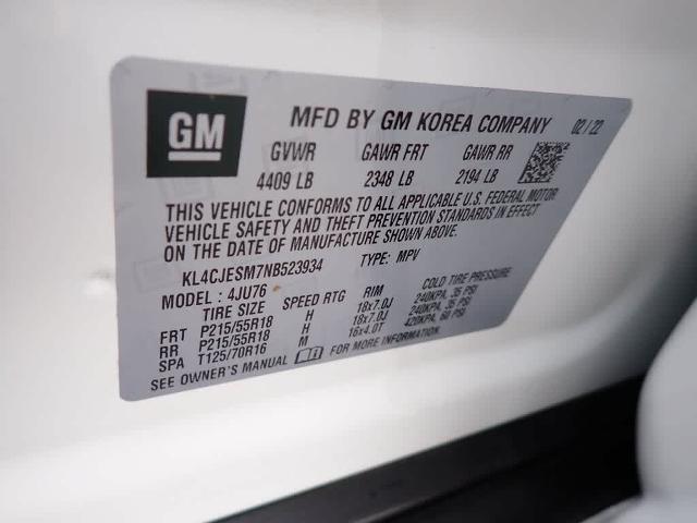 2022 Buick Encore Vehicle Photo in ZELIENOPLE, PA 16063-2910