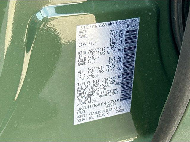 2025 Nissan Frontier Vehicle Photo in Flemington, NJ 08822