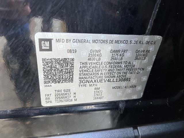 2020 Chevrolet Equinox Vehicle Photo in PITTSBURGH, PA 15226-1209