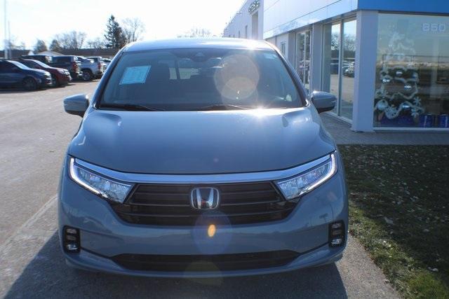 Used 2023 Honda Odyssey Elite with VIN 5FNRL6H96PB014307 for sale in Vandalia, OH