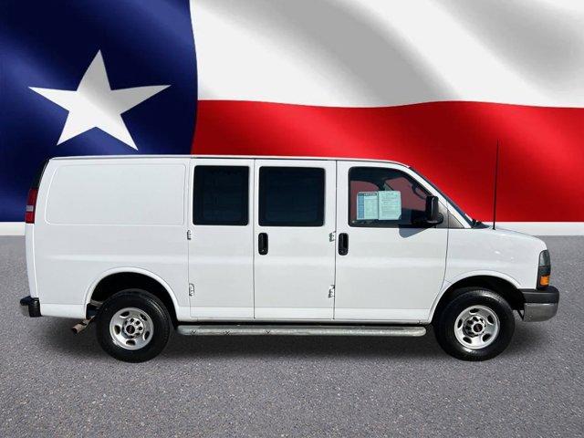 Certified 2022 GMC Savana Cargo Work Van with VIN 1GTW7AFP2N1254276 for sale in Jersey Village, TX