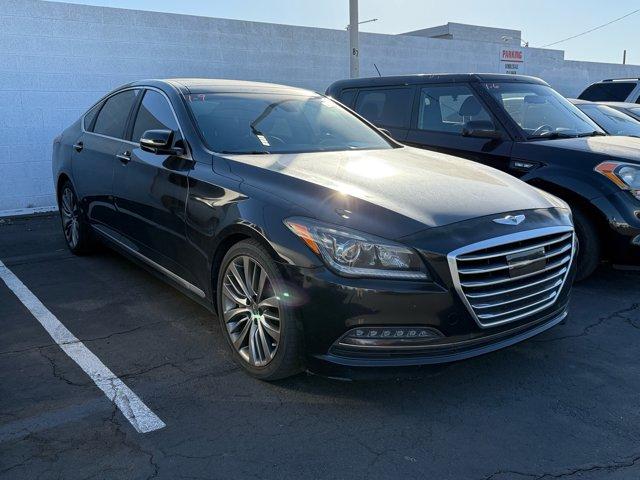 Used 2015 Hyundai Genesis Base with VIN KMHGN4JF4FU016595 for sale in Glendale, AZ