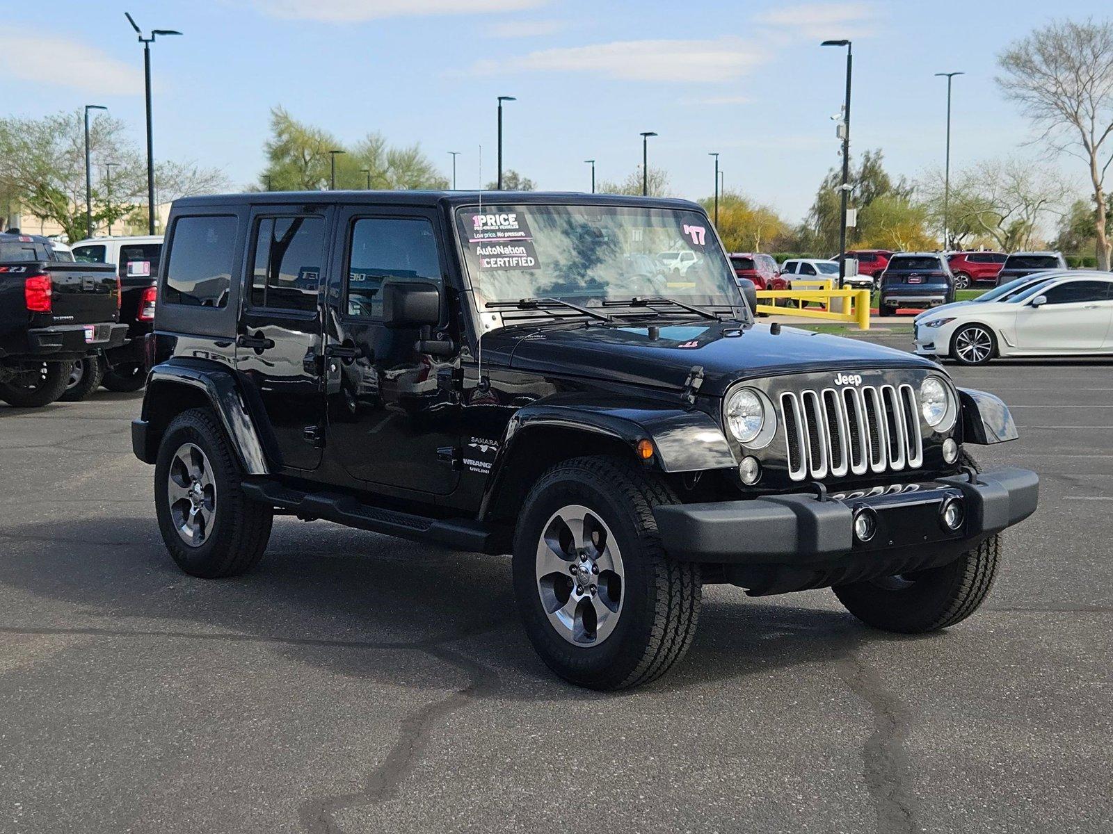 2017 Jeep Wrangler Unlimited Vehicle Photo in MESA, AZ 85206-4395