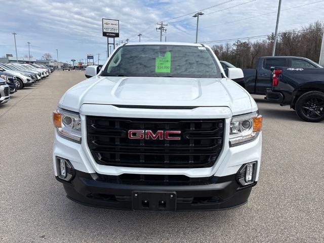 Certified 2022 GMC Canyon Elevation with VIN 1GTG6CENXN1318521 for sale in Marinette, WI