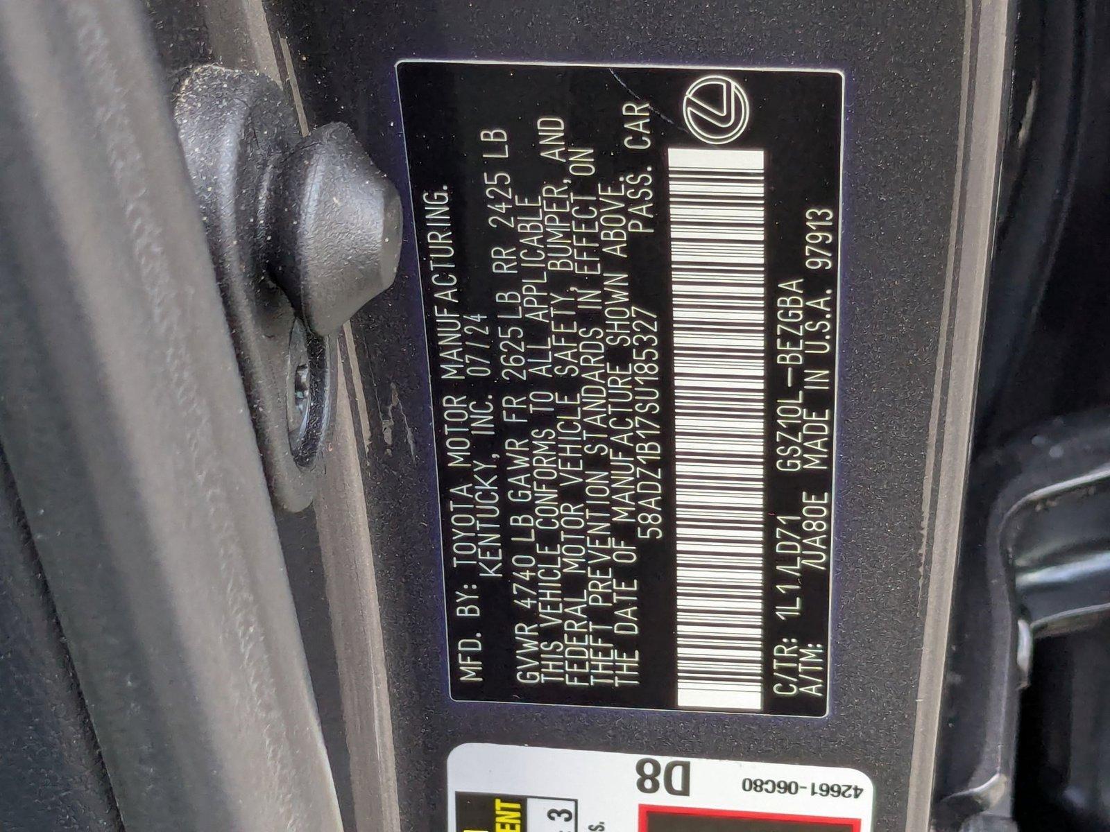 2025 Lexus ES 350 Vehicle Photo in West Palm Beach, FL 33417