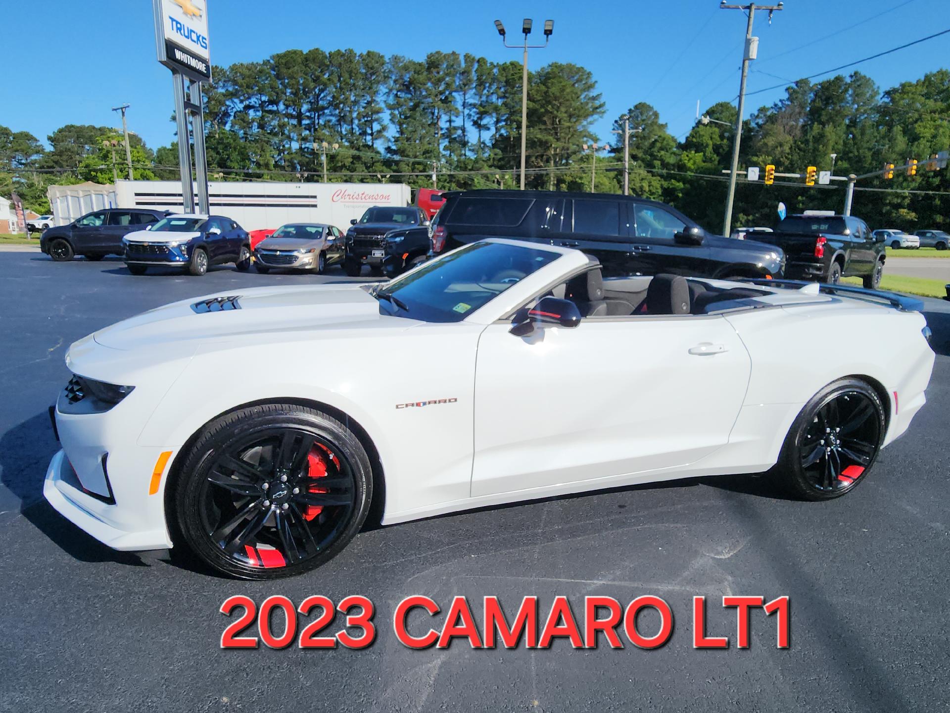 Used 2023 Chevrolet Camaro LT1 with VIN 1G1FF3D78P0123324 for sale in West Point, VA