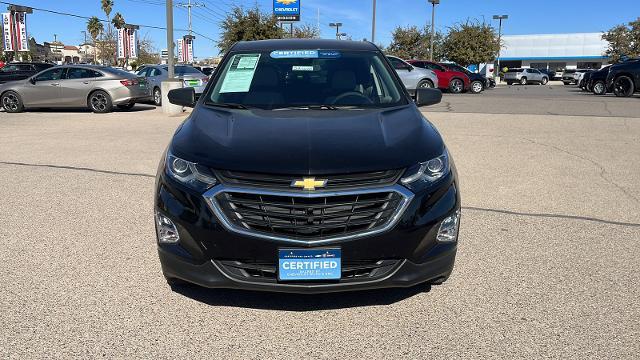 Certified 2021 Chevrolet Equinox LS with VIN 2GNAXHEV7M6146922 for sale in El Paso, TX