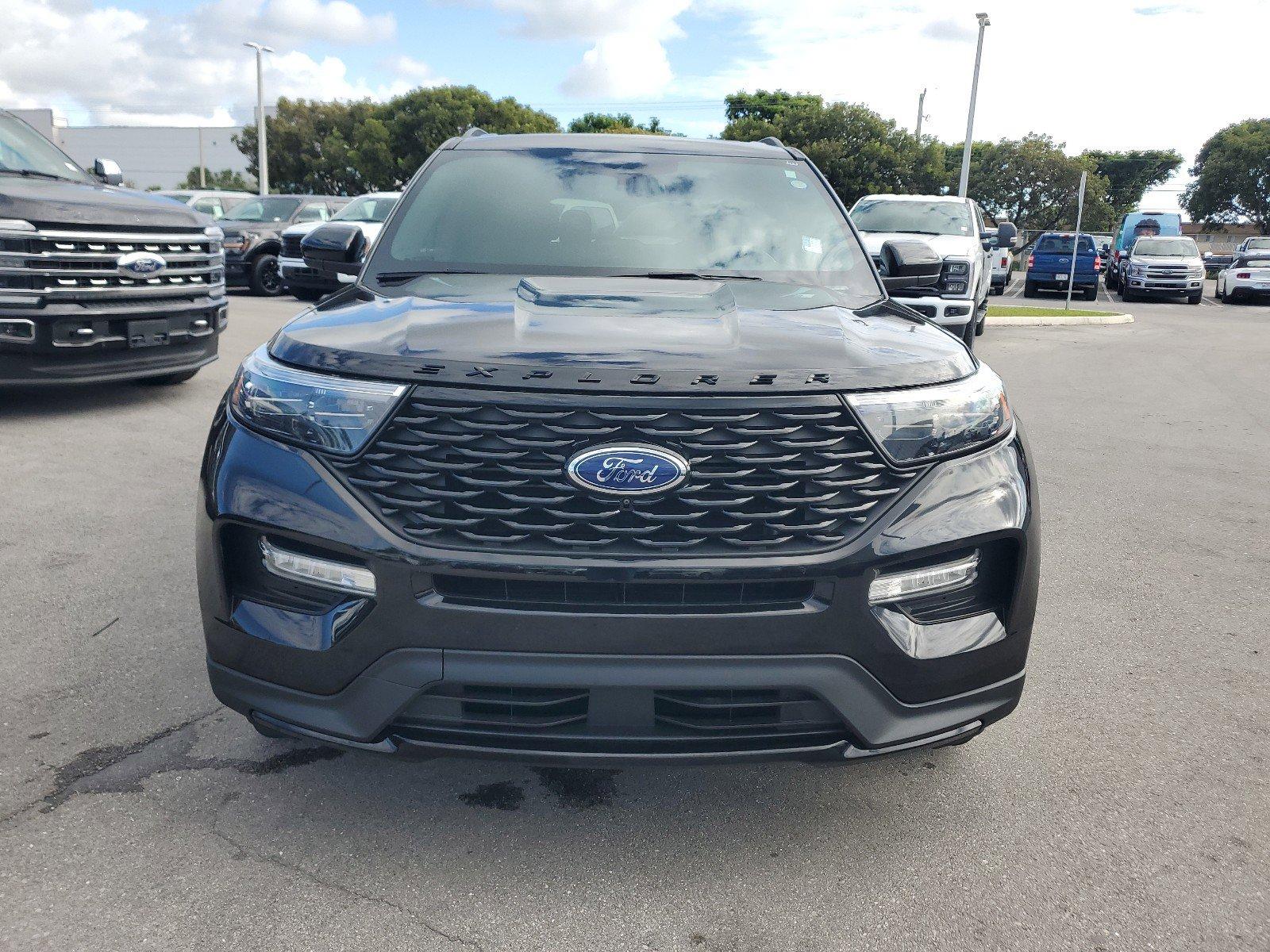 Certified 2022 Ford Explorer ST-LINE with VIN 1FMSK7KH5NGB10177 for sale in Homestead, FL