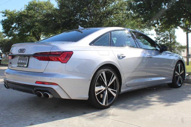 2022 Audi S6 Sedan Vehicle Photo in HOUSTON, TX 77090