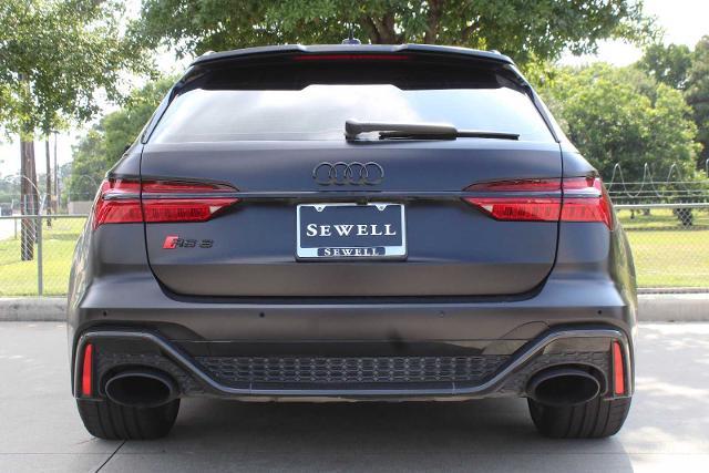 2021 Audi RS 6 Avant Vehicle Photo in HOUSTON, TX 77090