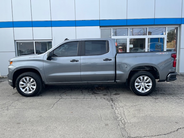 Certified 2021 Chevrolet Silverado 1500 Custom with VIN 3GCPYBEK1MG458712 for sale in New Bethlehem, PA