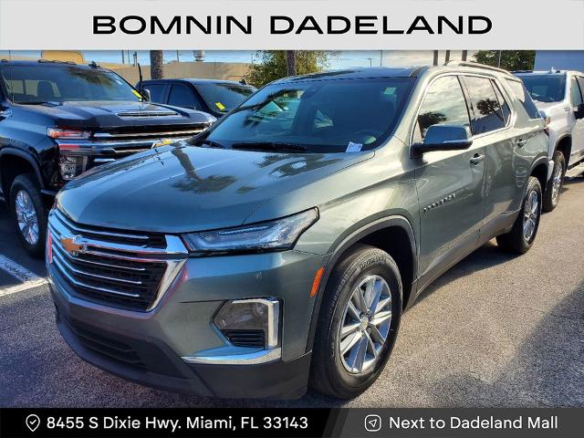 Used 2022 Chevrolet Traverse 1LT with VIN 1GNERGKW2NJ129386 for sale in Miami, FL