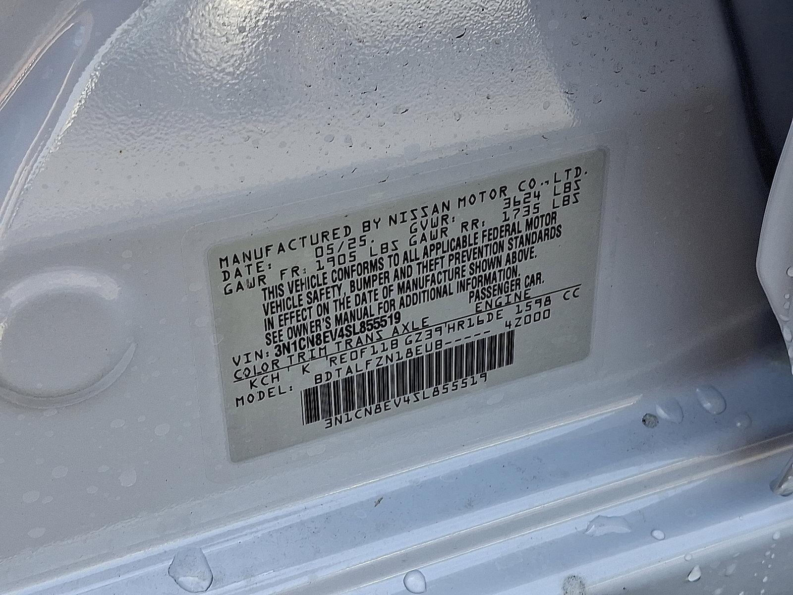 2025 Nissan Versa Vehicle Photo in Mechanicsburg, PA 17050-2306