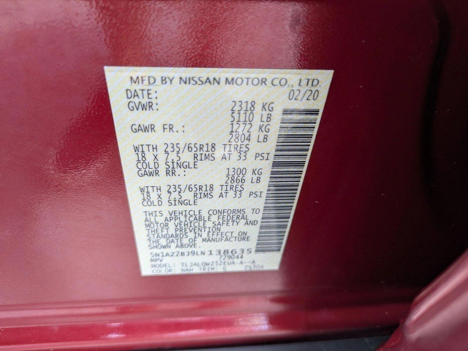 2020 Nissan Murano Vehicle Photo in Sanford, FL 32771