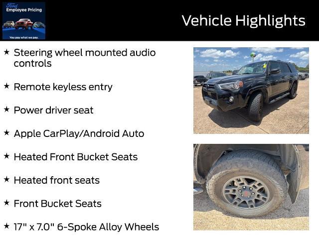 2021 Toyota 4Runner Vehicle Photo in Weatherford, TX 76087