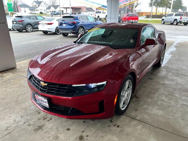 Used 2023 Chevrolet Camaro 1LT with VIN 1G1FB1RS0P0142544 for sale in Ossian, IN