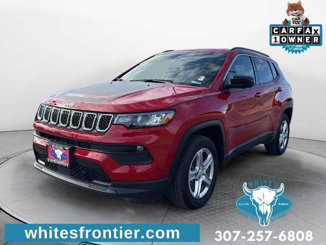 Used 2023 Jeep Compass Latitude with VIN 3C4NJDBN2PT529868 for sale in Gillette, WY