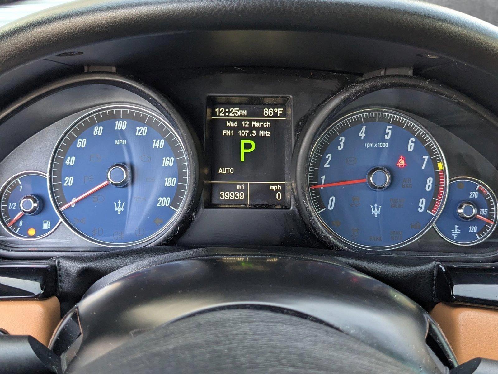 2015 Maserati GranTurismo Vehicle Photo in Fort Lauderdale, FL 33316