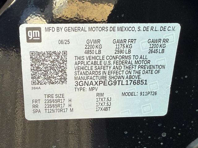 2026 Chevrolet Equinox Vehicle Photo in COLUMBIA, MO 65203-3903
