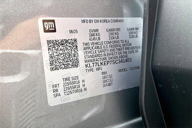 2025 Chevrolet Trax Vehicle Photo in INDEPENDENCE, MO 64055-1314