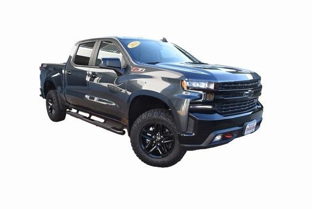 Certified 2021 Chevrolet Silverado 1500 LT Trail Boss with VIN 1GCPYFED9MZ234189 for sale in Cottondale, AL