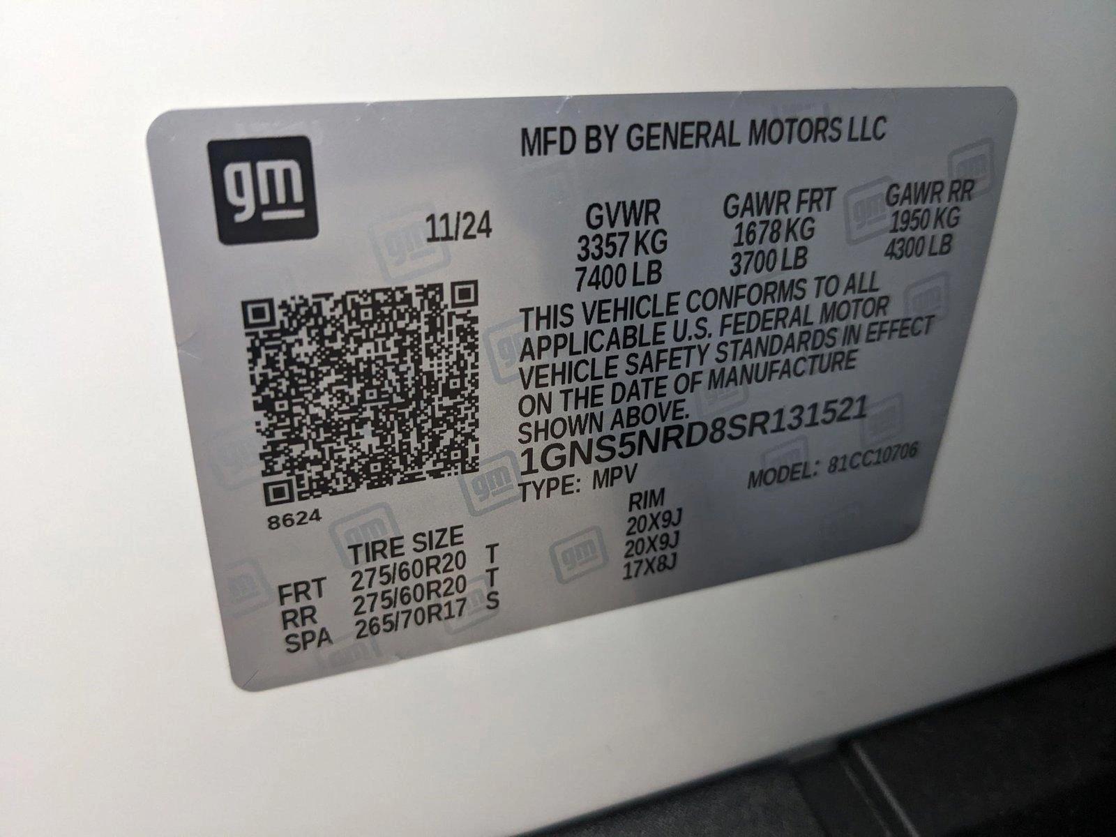 2025 Chevrolet Tahoe Vehicle Photo in HOUSTON, TX 77034-5009