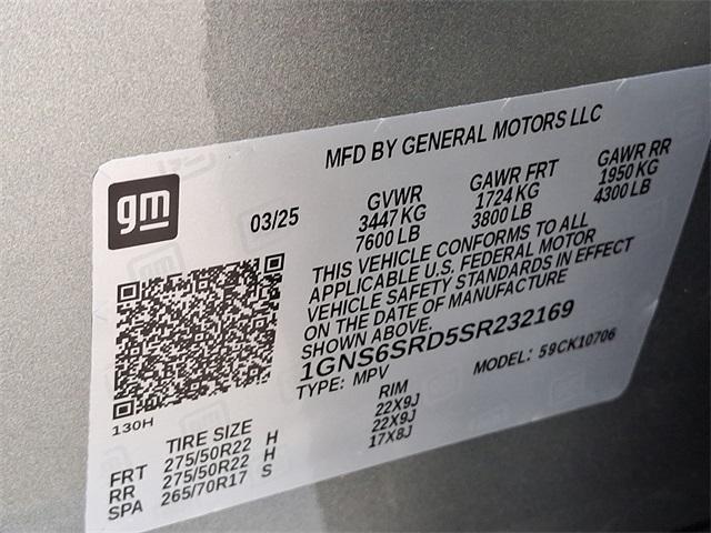 2025 Chevrolet Tahoe Vehicle Photo in BERLIN, MD 21811-1121